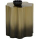 Dahlia 20 X 18 inch Gold Ombre End Table
